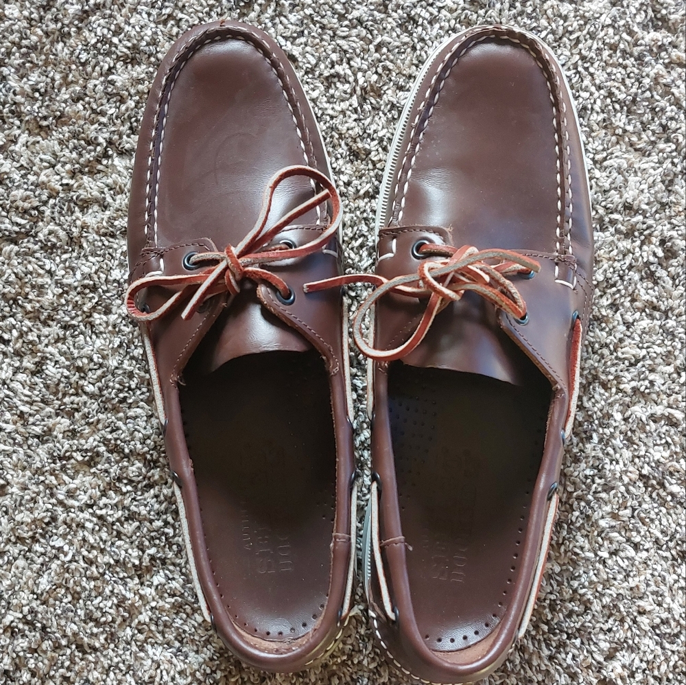 Sebago Brown Boat Shoes Loafers